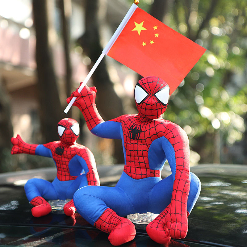 汽车外饰品车顶玩偶装饰车上蜘蛛侠摆件车载公仔汽车尾部外观装饰|ruв категории автомобиль/товаров/аксессуары/переоснащение, Внешние украшения автомобиля/установка украшения/защита, Внешние украшения автомобиля, цветы на крыше/кукла - от Buy2taobao.com для оказания профессиональной услуги покупки агента Taobao