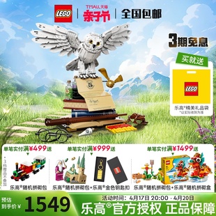 LEGO乐高哈利波特76391海德薇猫头鹰拼装积木玩具男孩礼物收藏