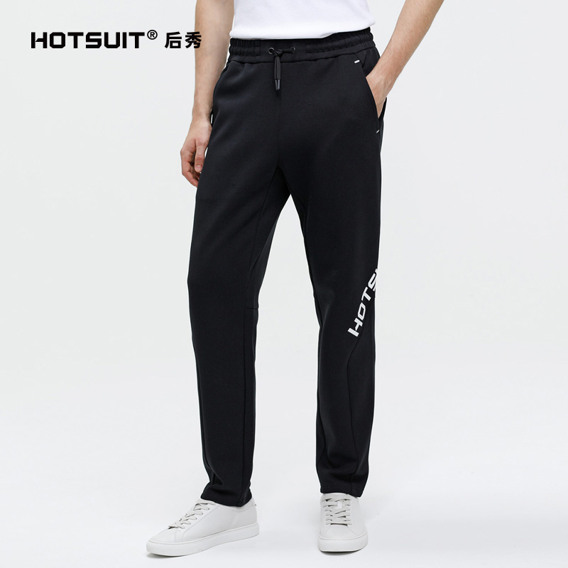 Hotsuit后秀运动裤男宽松长裤直筒休闲健身2022夏季新款跑步裤子