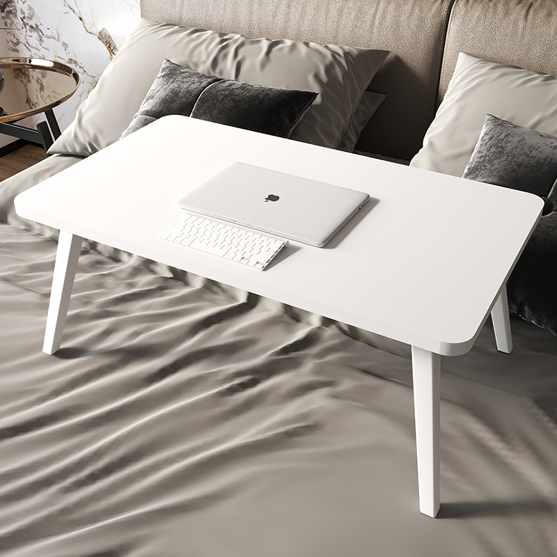笔记本电脑支架床上小桌子多功能折叠桌宿舍卧室增高架ins地毯上