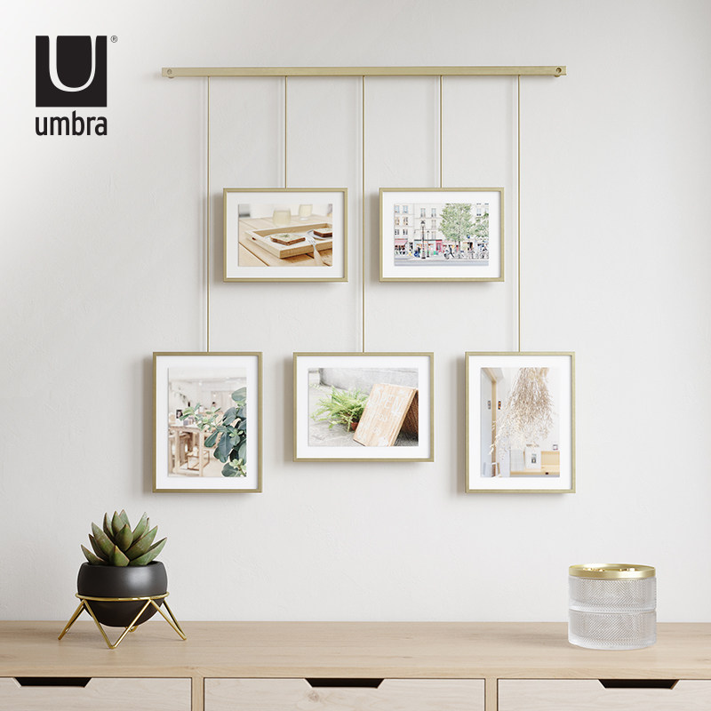 格调国际生活的优惠券大全—加拿大umbra湛蓝悬挂相框 客厅照片墙装饰