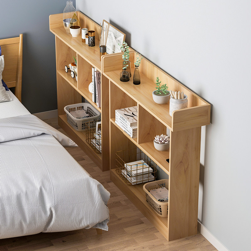 床边柜长条柜靠墙窄柜夹缝柜置物架简约卧室收纳架储物架夹缝架子