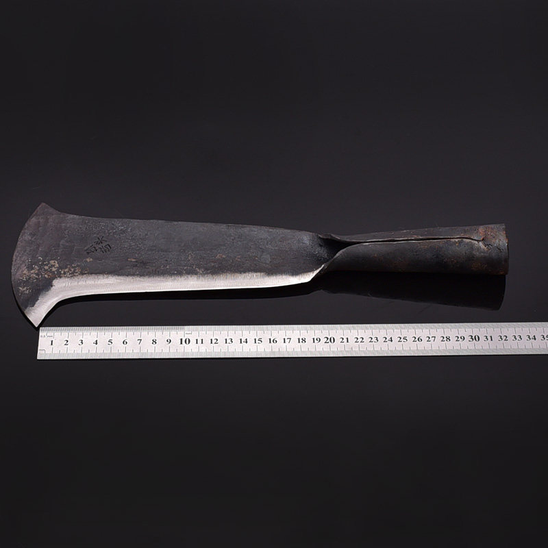 可定制阳江纯手工锻打开路刀手工砍树砍竹弯刀勾镰刀老式刀劈柴刀