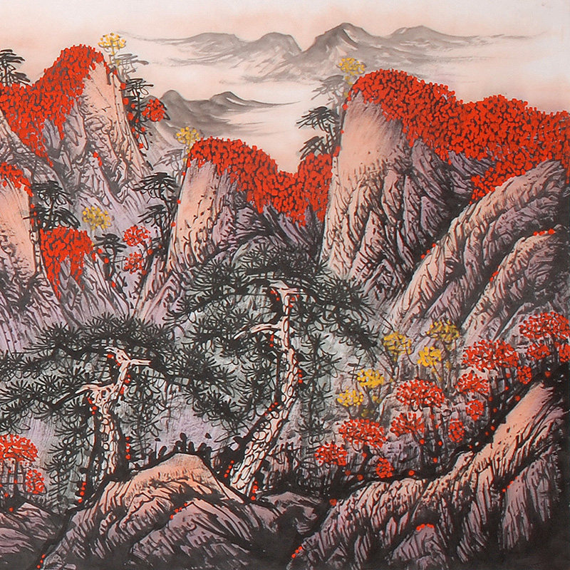 陈清泉《鸿运当头》2.4米