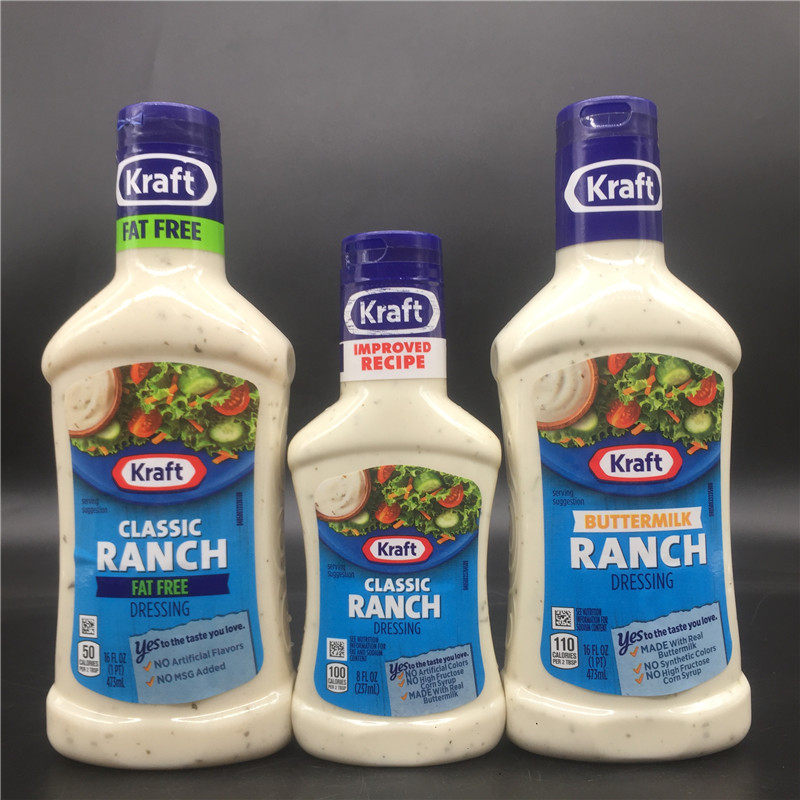 fat free ranch dressing卡夫脱脂农场风味沙拉酱kraft classic
