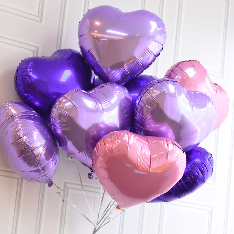 Aluminum balloon love heart-shaped Metallic color Balloons marry birthday party arrangement 18 Light board aluminum foil balloonin the Festive supplies/Gift , Balloon/Floating air ball , Balloon category - from Buy2taobao.com to provide professional Taobao agent buy service