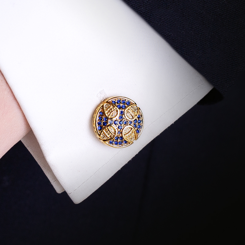 法式袖扣男士轻奢定制衬衫袖口衬衣复古袖口扣袖钉刻字 Cufflinks