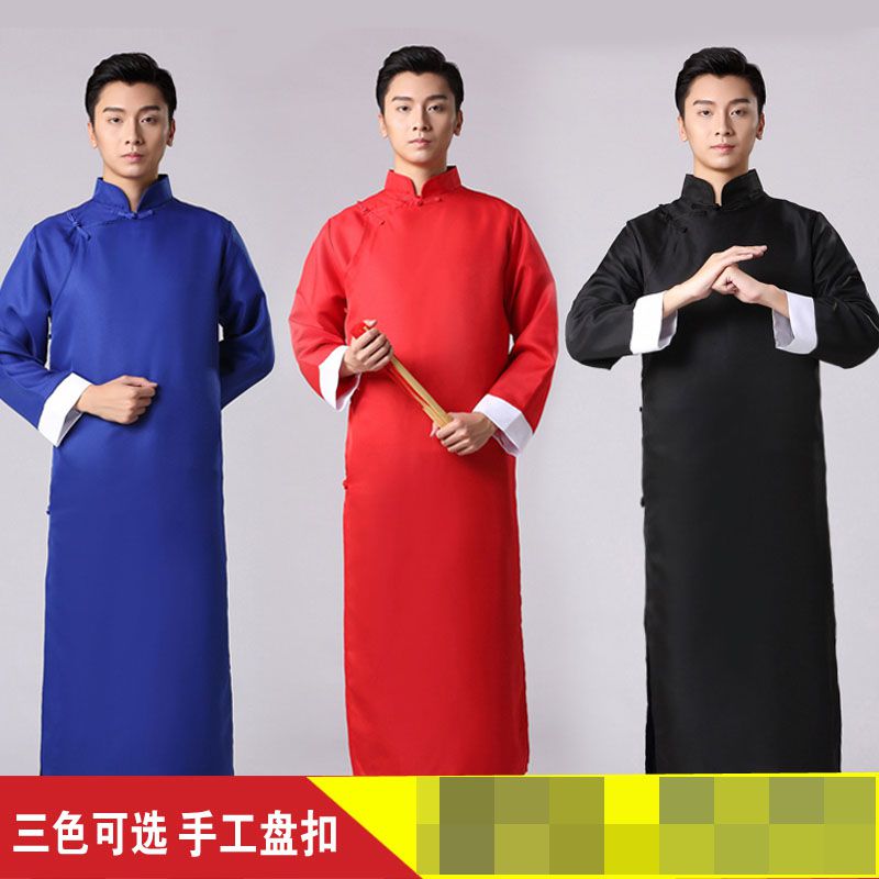 时尚男装春秋中老年婚礼白色马褂男外穿传统民国服装过年秋季地主|ruв категории Женская одежда, костюм/национальная одежда/театр костюм, национальная одежда/этап погрузки - от Buy2taobao.com для оказания профессиональной услуги покупки агента Taobao