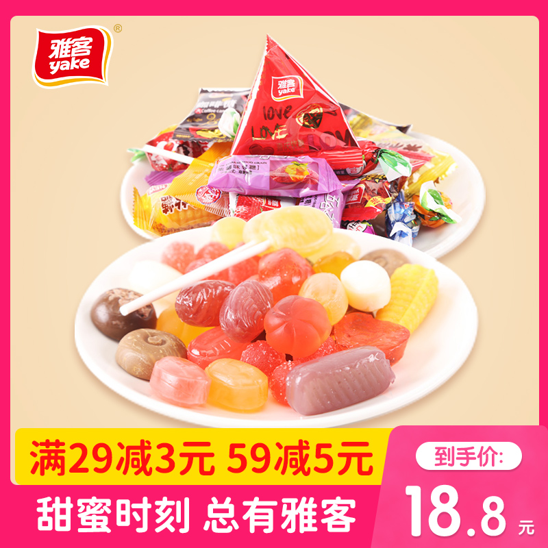雅客喜庆糖500g袋装多口味糖果组合婚庆喜糖休闲零嘴结婚糖果在类目 零食/坚果/特产, 糖果零食/果冻/布丁, 糖果中 - 来自Buy2taobao.com提供专业的淘宝代购服务
