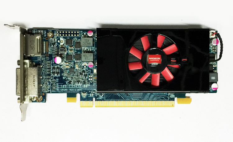hd75701g台式机独立显卡dp高清半高刀卡d5显卡