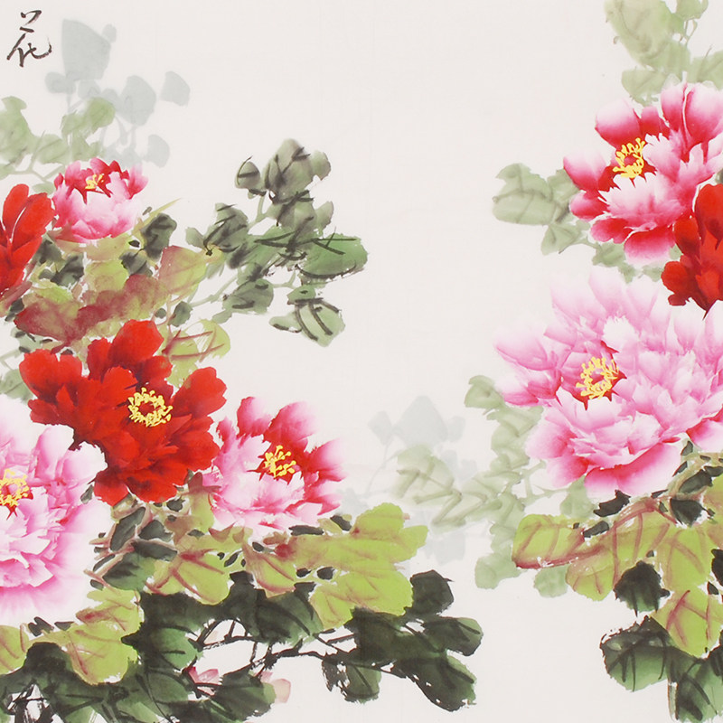 张福生《花开富贵》 职业牡丹画家tbzfs1806808