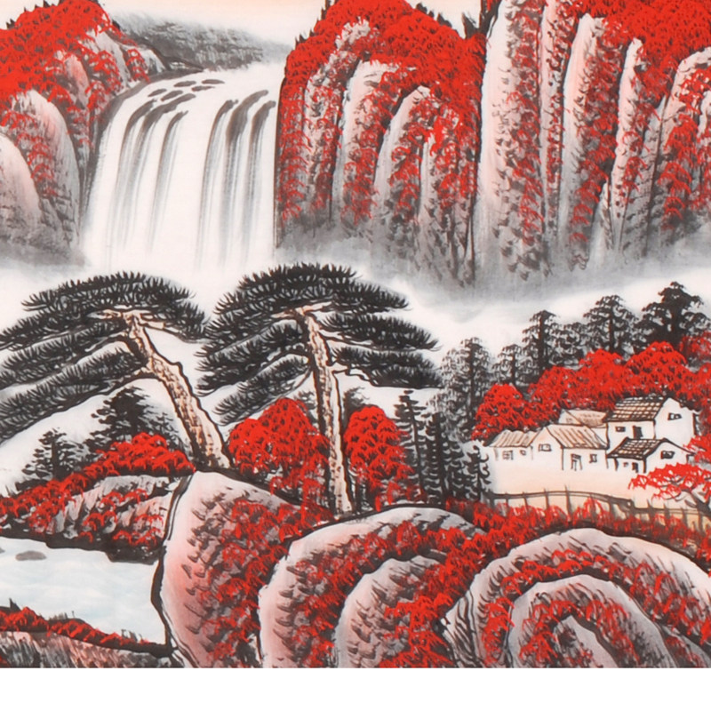 著名山水画家 王豪《鸿运当头》tbwh2406501