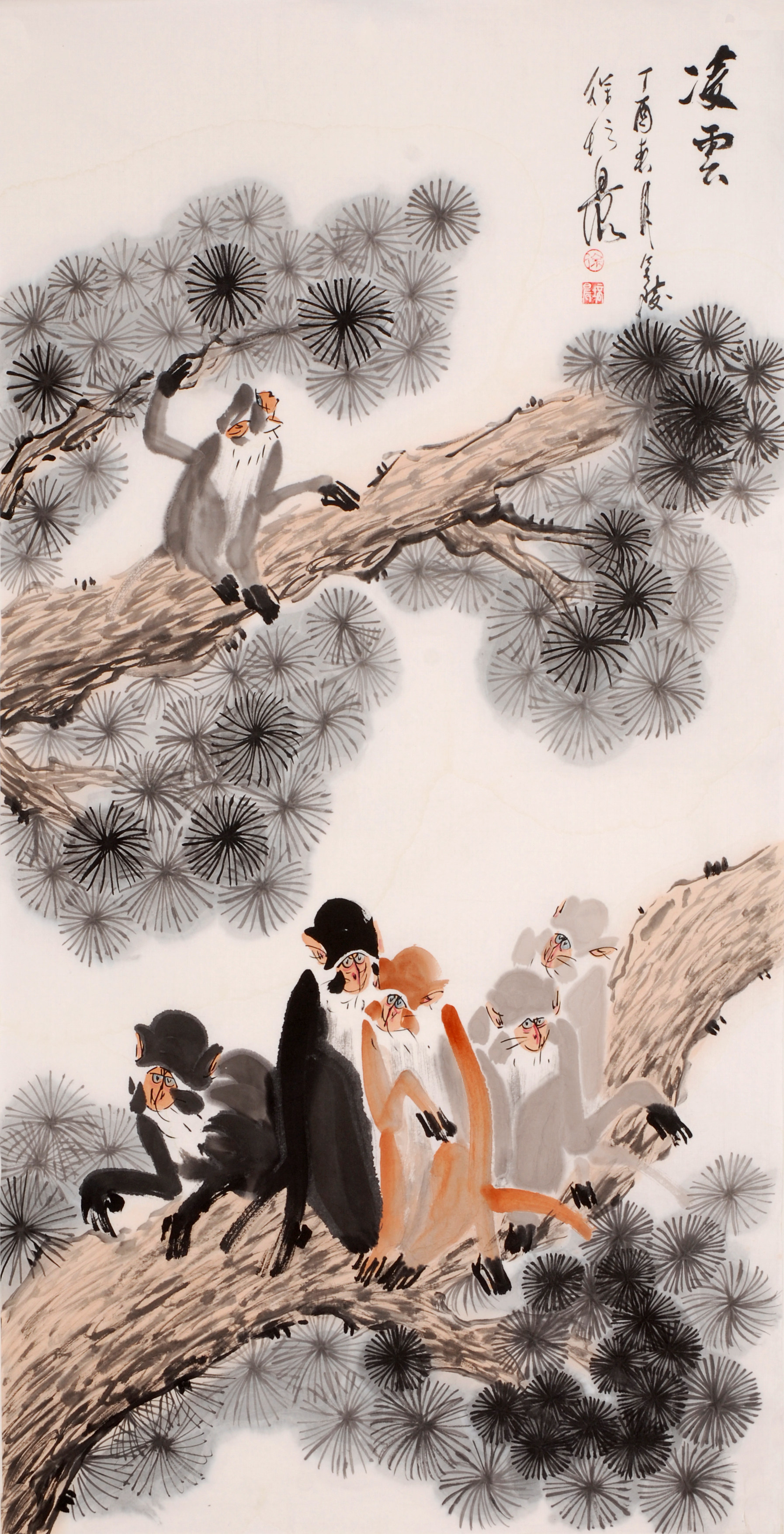 徐培晨《凌云》职业画家tbxpc1366815