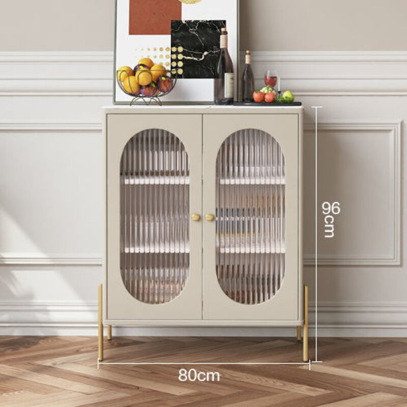 餐边桌餐边柜轻奢厨房餐边柜现代简约茶水柜酒柜一体靠墙收纳柜客