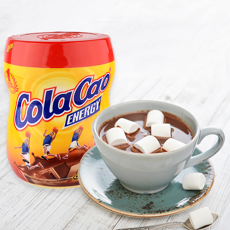 酷乐高 colacao西班牙进口经典原味热可可巧克力冲饮粉250克桶装