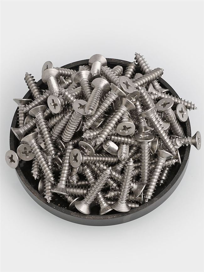 5m4m5m6 304不锈钢螺丝沉头自攻螺丝钉子十字加长木自攻钉螺钉