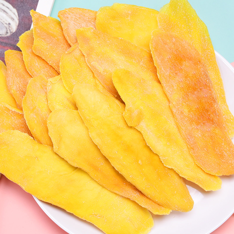 零趣芒果干500g水果干蜜饯果干果脯休闲零食品小吃的健康泰国风味