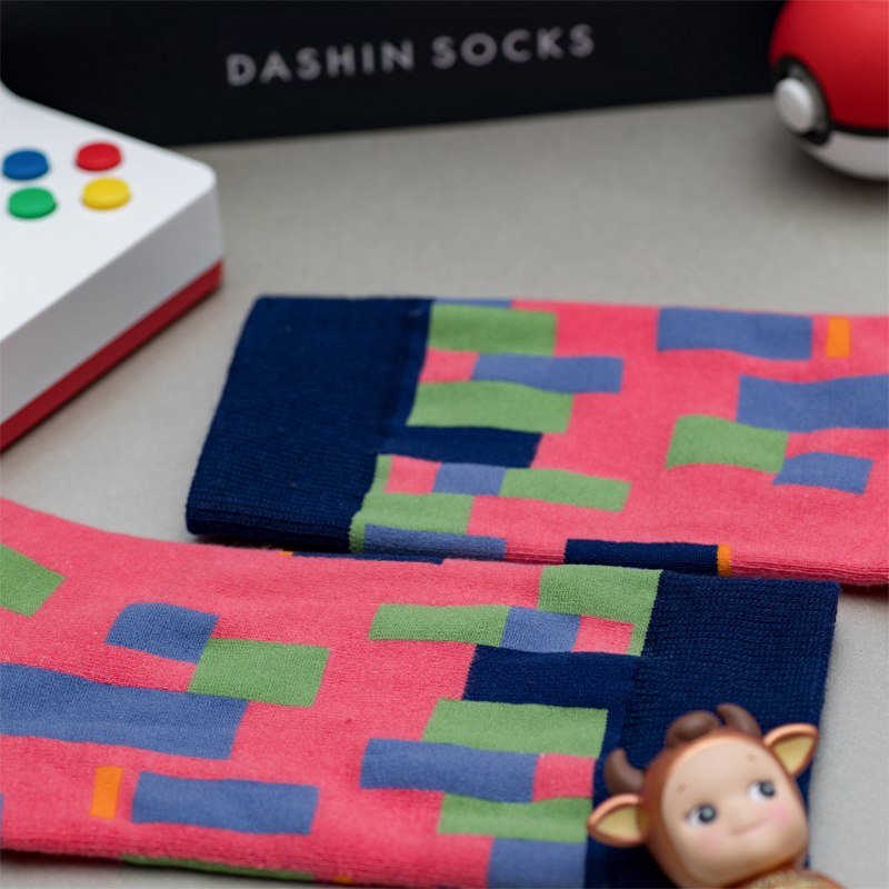 DashinSocks奇思妙想系列《房子》情侣中筒袜