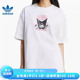 正品Adidas阿迪达斯三叶草女子酷洛米玉桂狗印花短袖T恤 JG8056