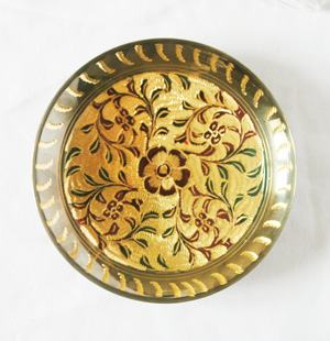 Pakistan Imported Colorful Tongpan Bronze Handicraft Decoration Pendant 8 inchin the Arts and crafts , Overseas Crafts , Pakistan Features category - from Buy2taobao.com to provide professional Taobao agent buy service