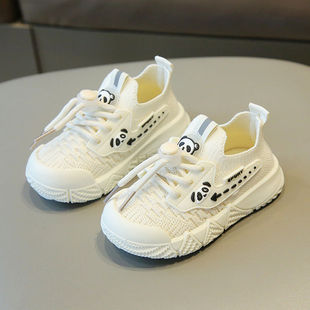 宝宝鞋子2024年新款小男童低帮板鞋女儿童室内鞋幼儿园网鞋一脚蹬
