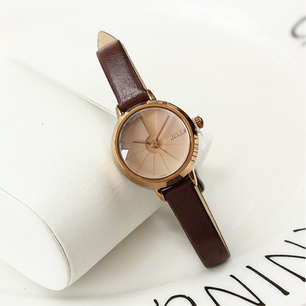 聚利时手表女简约气质2021年新款夏季小巧精致小众轻奢小表盘女士