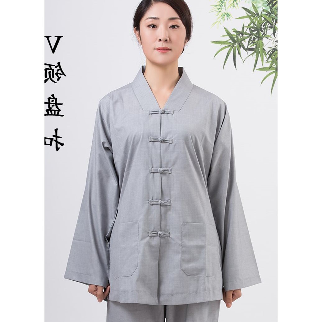 New products Upasaka clothing suit Cotton and hemp Flax Spring and summer meditation Chinese style grey Buddhist Practice Meditationin the Women's clothing/Boutique , Costume/National costume/Stage costumes , National costume/Costumes category - from Buy2taobao.com to provide professional Taobao agent buy service
