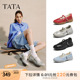 TATA他她女鞋2025运动玛丽珍鞋秋休闲单鞋百搭真皮芭蕾鞋CWS01CQ5