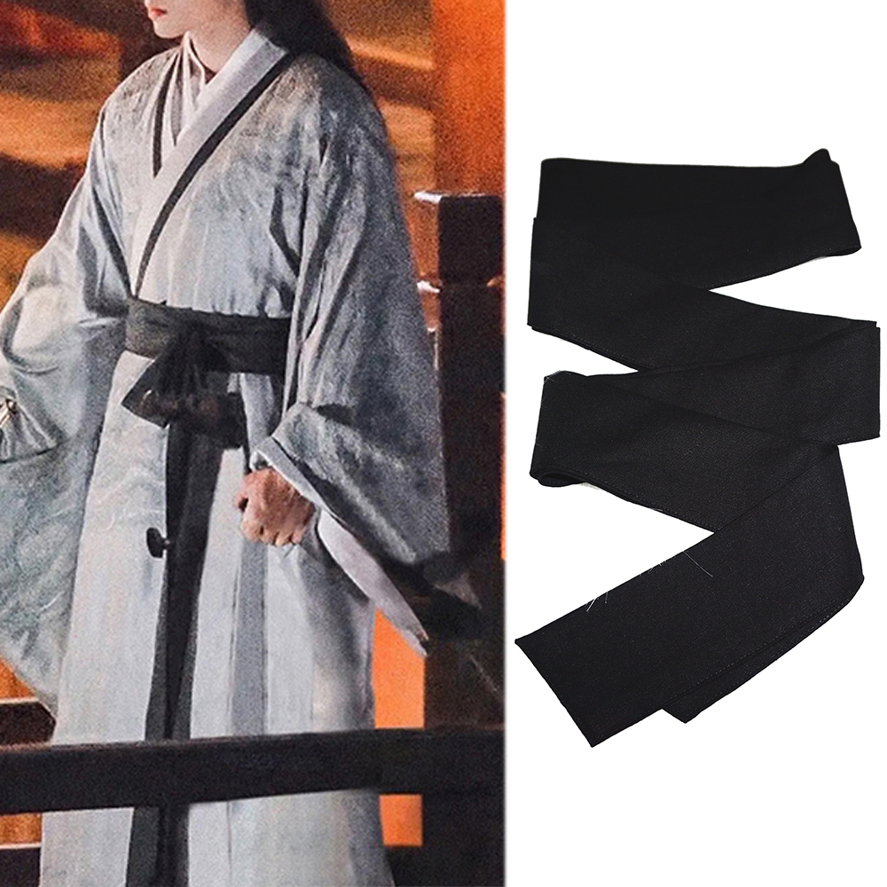 255厘米超长飘带青年百搭纯色腰带古风侠客腰带汉风古装束腰绑带