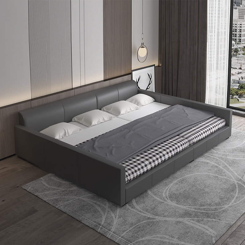 29982米x2米大床3米超大二胎家庭亲子床三四人大床加宽两米二2米2米2