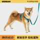HiDREAM啵啵狗可斜挎牵引绳防爆冲遛狗绳小中大型犬种工字胸背带