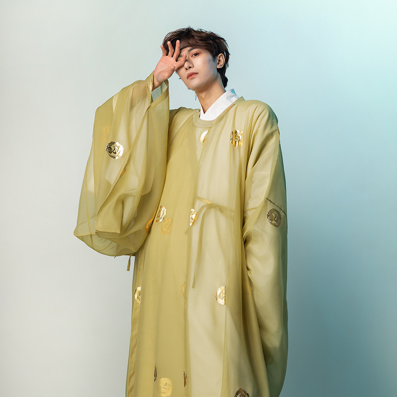 流烟昔泠旗舰店的优惠券大全—【流烟昔泠-铭金令】原创传统cp汉服