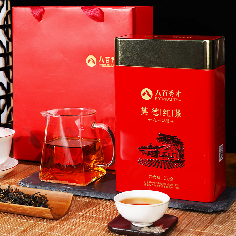 Eight hundred Scholar Yingde black tea bulk Tea Fruit black tea tea with milk Dedicated Canned 250gin the Tea , Black tea (New) , Other black tea  category - from Buy2taobao.com to provide professional Taobao agent buy service