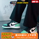 烽火 Air Jordan 1 High AJ1 黑薄荷绿 高帮复古篮球鞋DZ5485-130