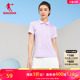 中国乔丹polo衫女2024夏季新款网球高尔夫休闲短袖T恤衫透气衣服