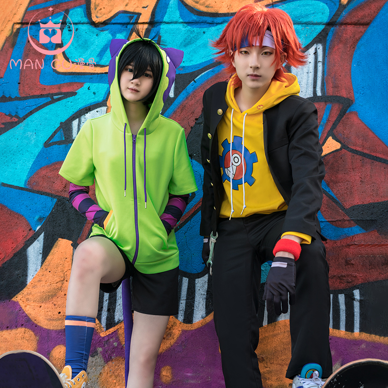 漫骨sk8无限滑板cos历无限滑板miya滑板日常cosplay动漫服装男女