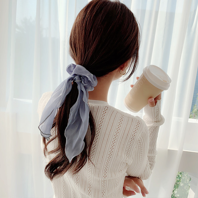 绑发网红发绳头饰可爱少女发带韩国发圈头绳简约扎头发洗脸束发带