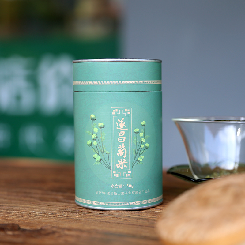 丽水特产遂昌菊米新茶罐装50克石练山菊花茶原产地野菊米代用茶