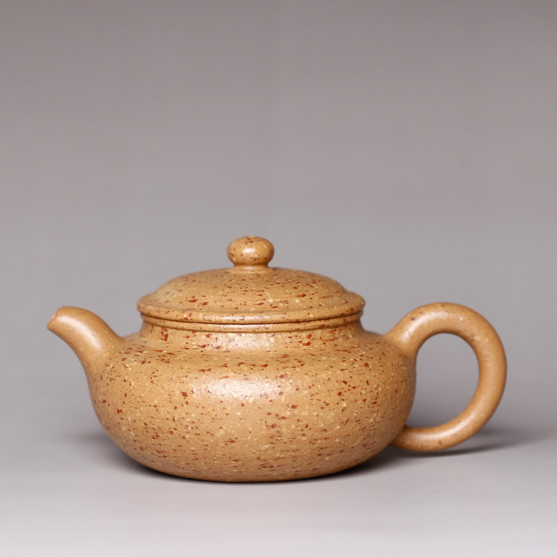 宜兴紫砂壶纯全手工名家正宗原矿葵黄朱段泥仿古家用茶壶茶具套装