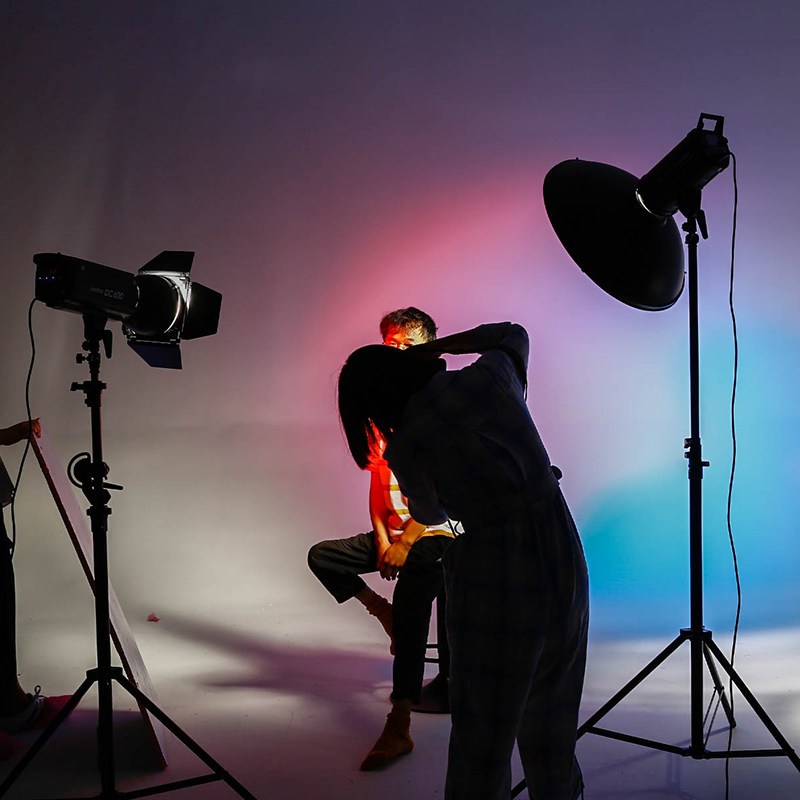 神牛sk400w摄影灯套装摄影棚闪光灯影室灯柔光灯补光灯拍照打光灯