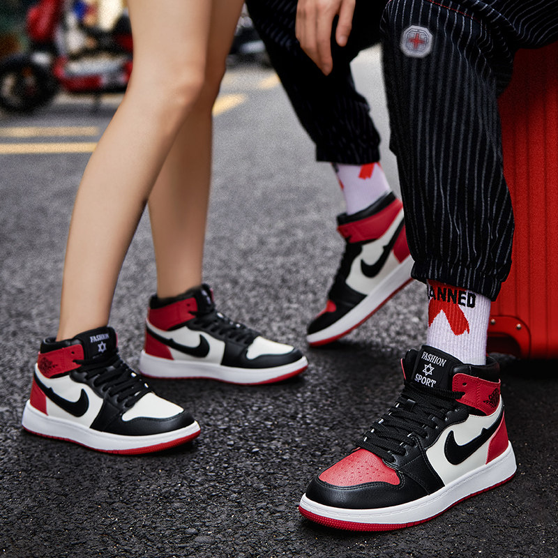 aj篮球鞋情侣高帮