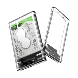 Orico奥睿科移动硬盘盒2.5英寸通用固态透明外置外接盒子usb3.0笔记本电脑台式type-c机械改保护读取硬盘外壳