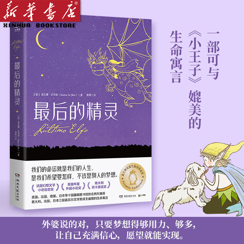 最后的精灵 意大利安徒生作品集 希瓦娜达玛利著 诺贝尔文学奖获得者温情推荐 一个让人笑过之后深沉省思的成人童话 外国小说正版