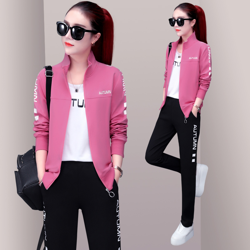 唯品会秋装女2017新款时尚套装