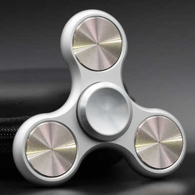 指尖陀螺手指陀螺解压神器高级合金成人减压玩具手转指间强力螺旋