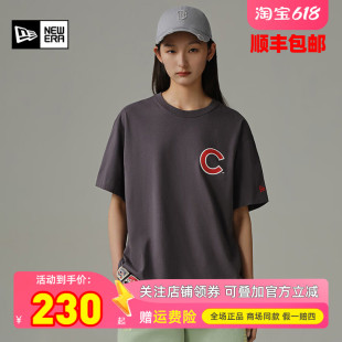 2024新款NewEra纽亦华男女MLB小熊队COOLERA吸湿短袖T恤13546465