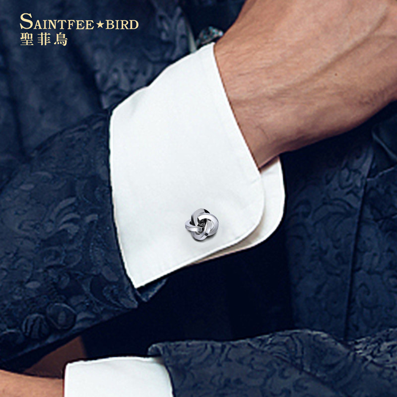 法式袖扣男士袖口钉西服袖高档