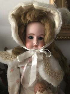 古董浓汤娃娃1900年德国产