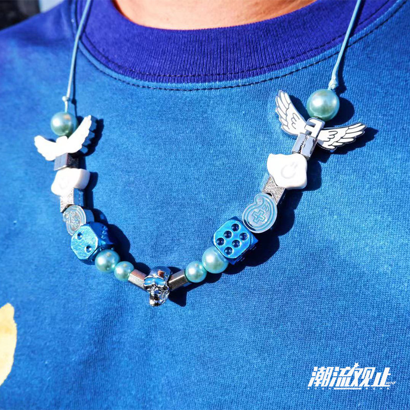 官方正品evaemob联名闪电项链相似对比