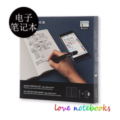 现货Moleskine智能书写笔记本套装Smart Writing Set数码电子笔